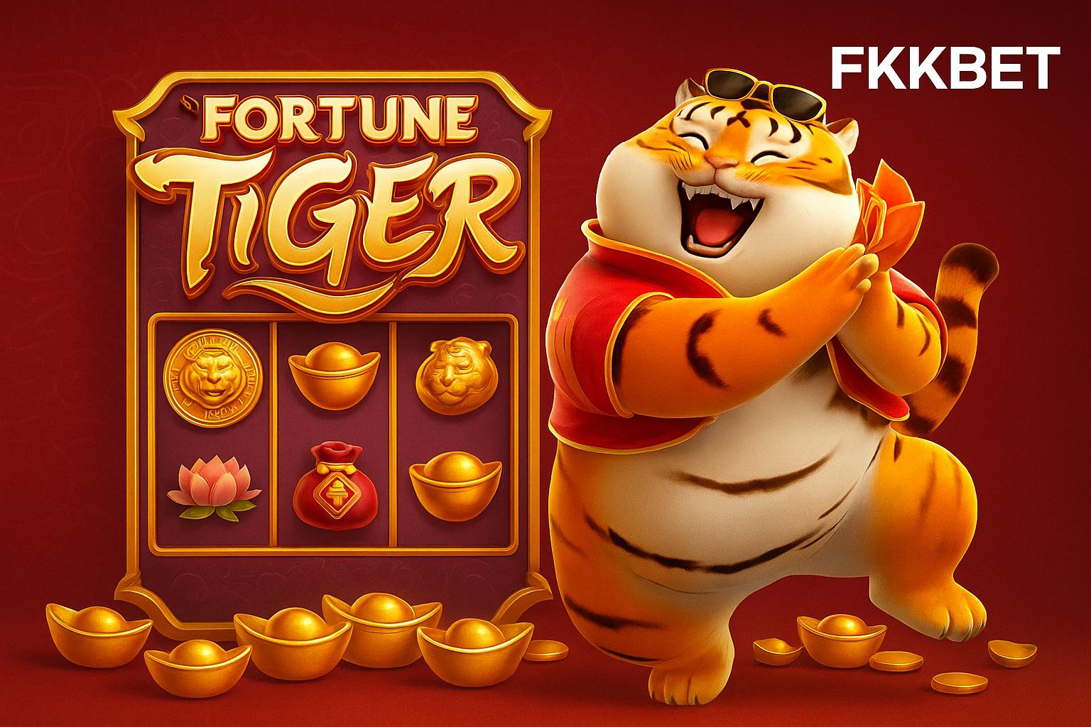 Fortune Tiger é um jogo imperdível no FKKBET Casino