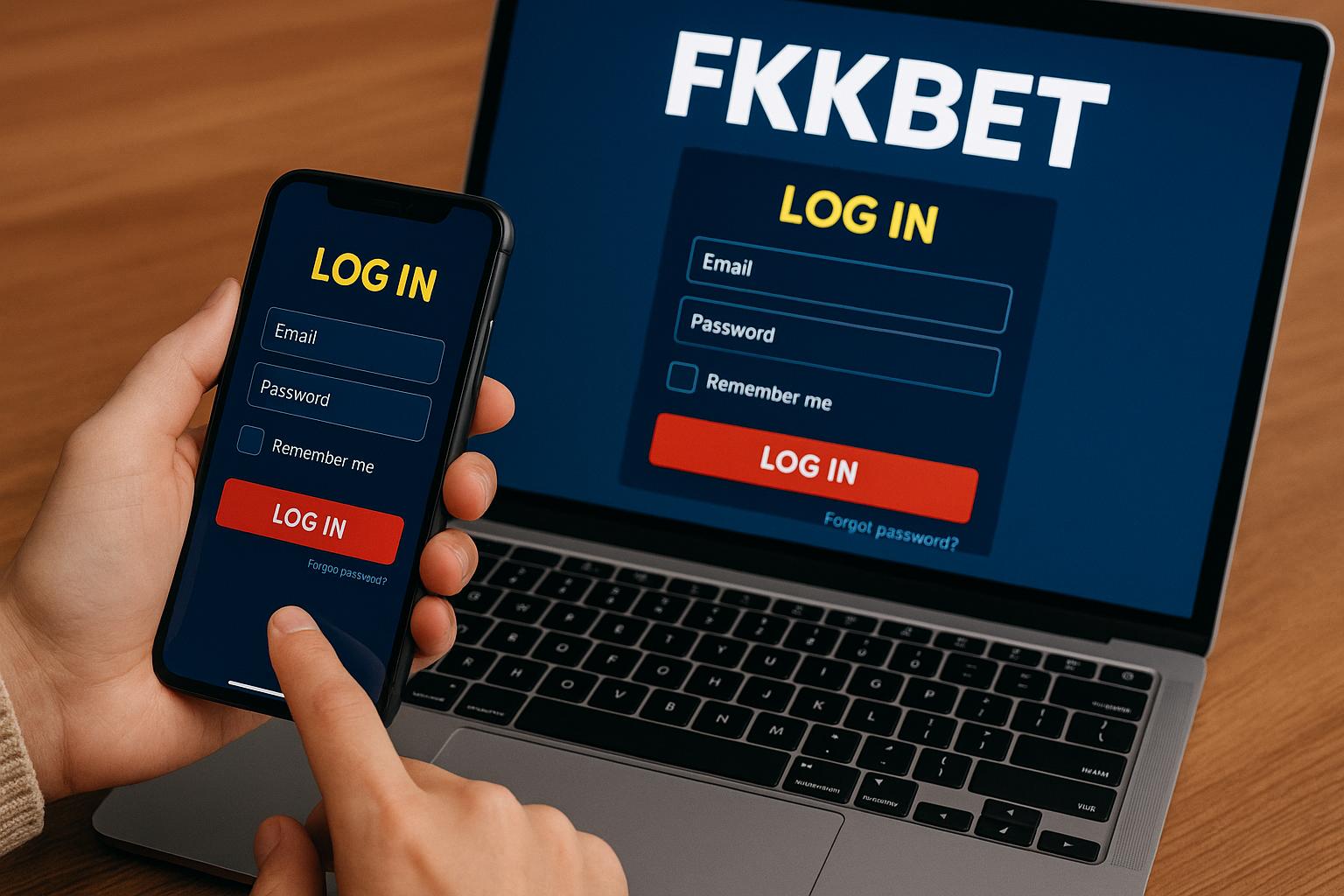 Criar uma nova Conta no plataforma FKKBET